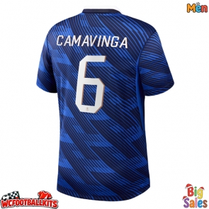 France Eduardo Camavinga #6 Replica Home Stadium Shirt World Cup 2026 Short Sleeve
